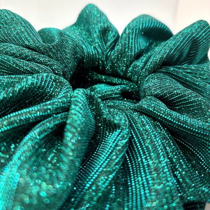 Forest Green Sparkle Scrunchie Enchanted Scrunch