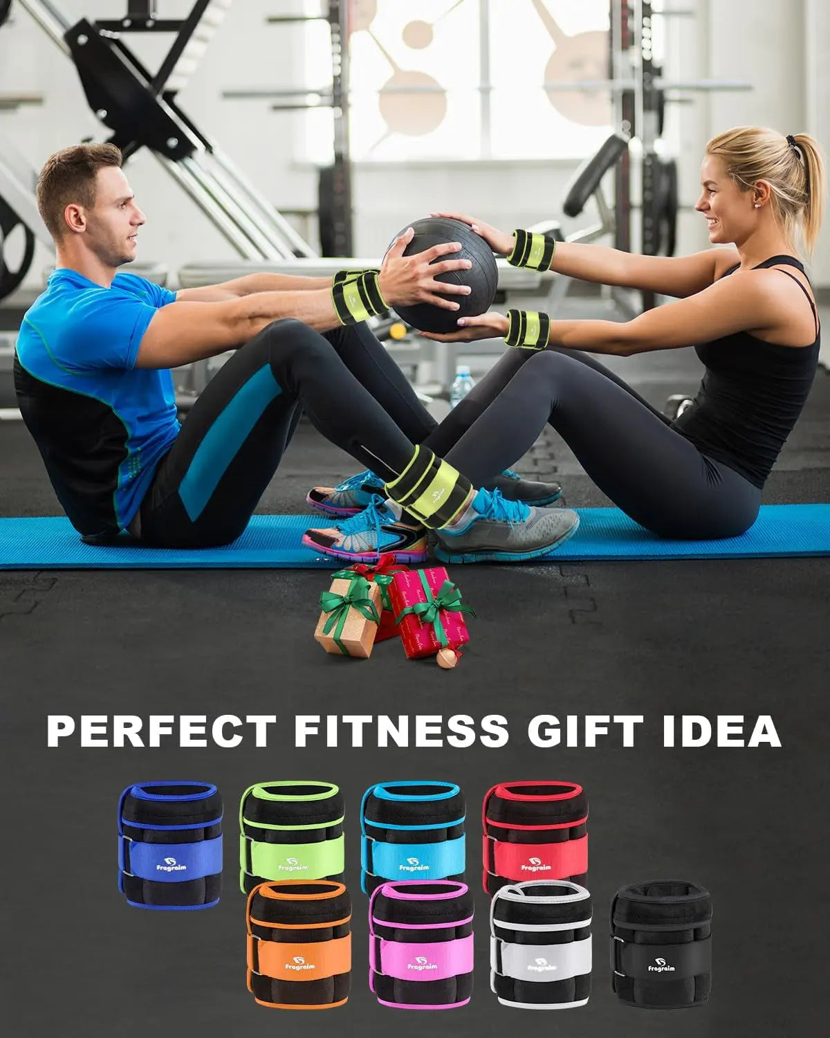 Versatile Adjustable Ankle Weights - Customizable Resistance for Enhanced Workouts (1-10 lbs)