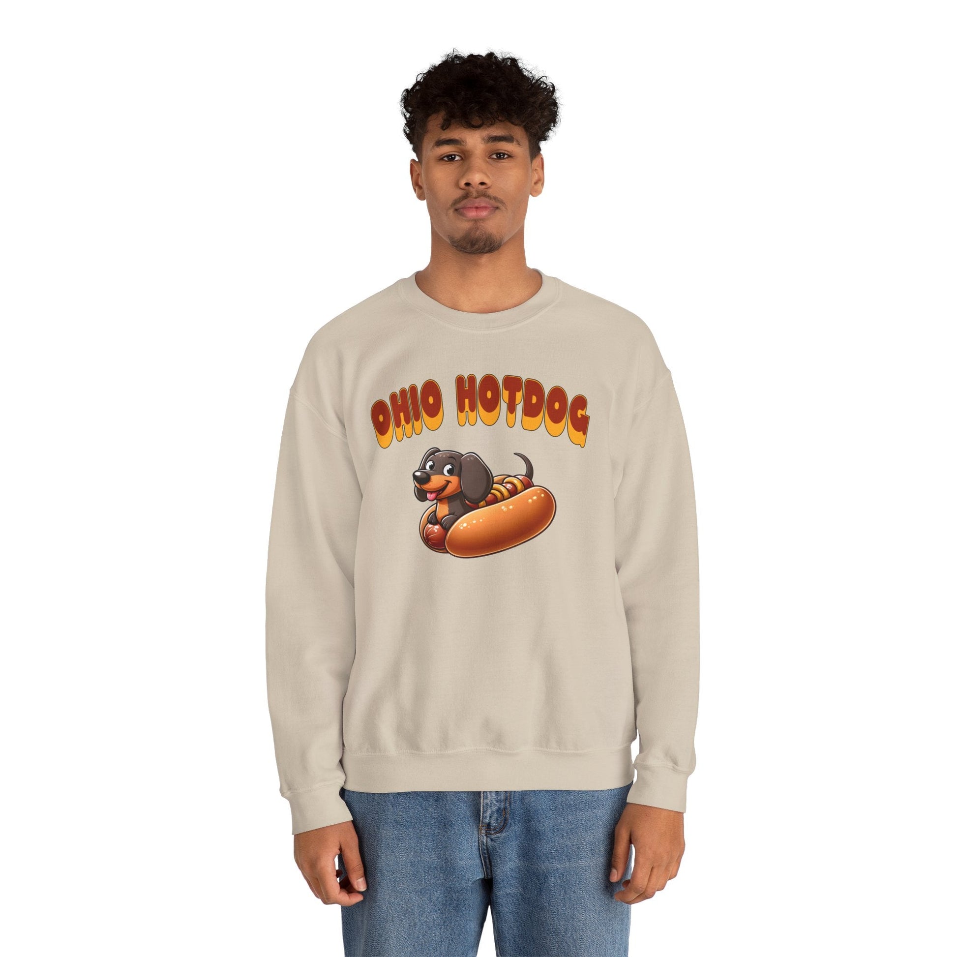 Ohio Hotdog Crewneck Sweatshirt The Devil's Pickle