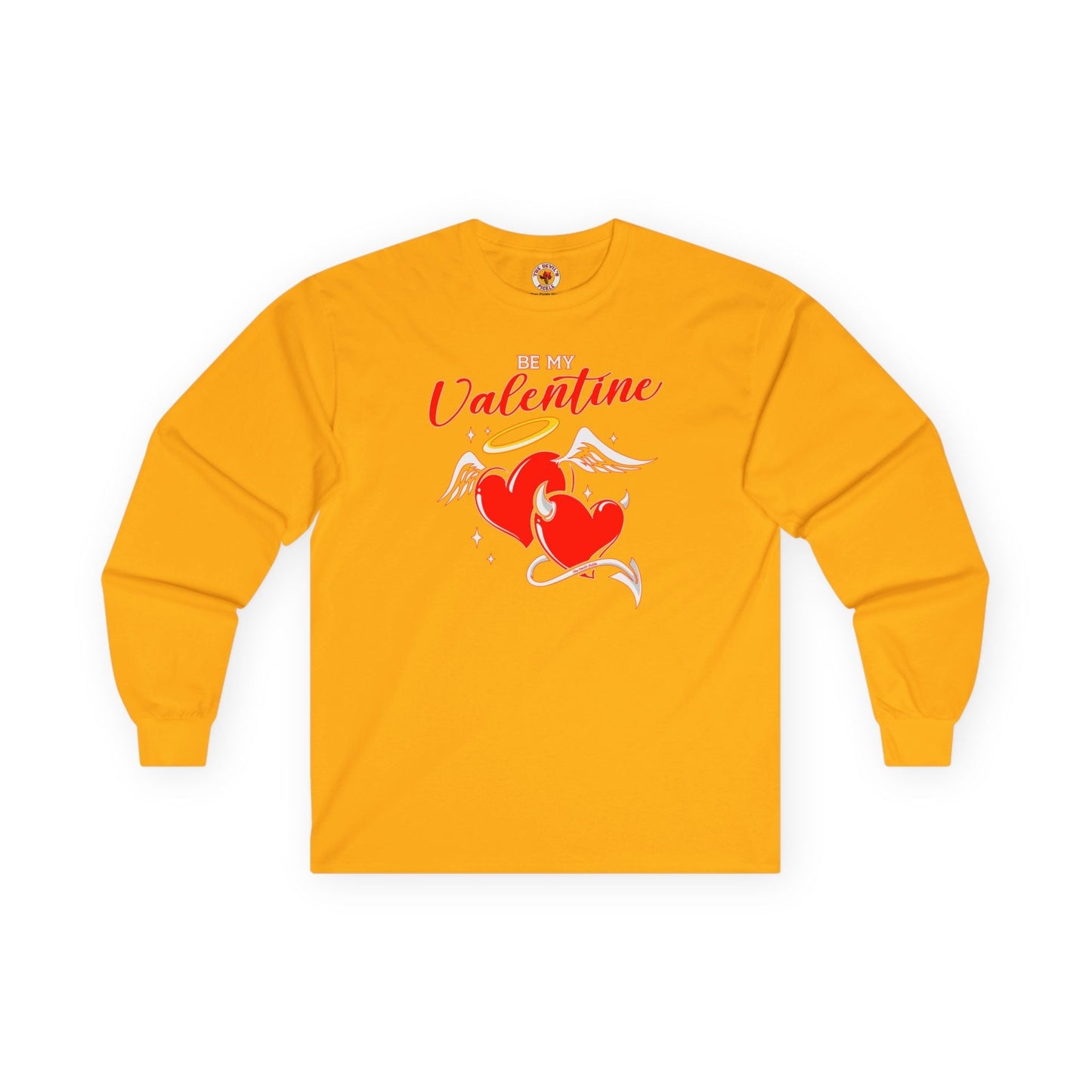 Be My Valentine Long Sleeve Tee The Devil's Pickle