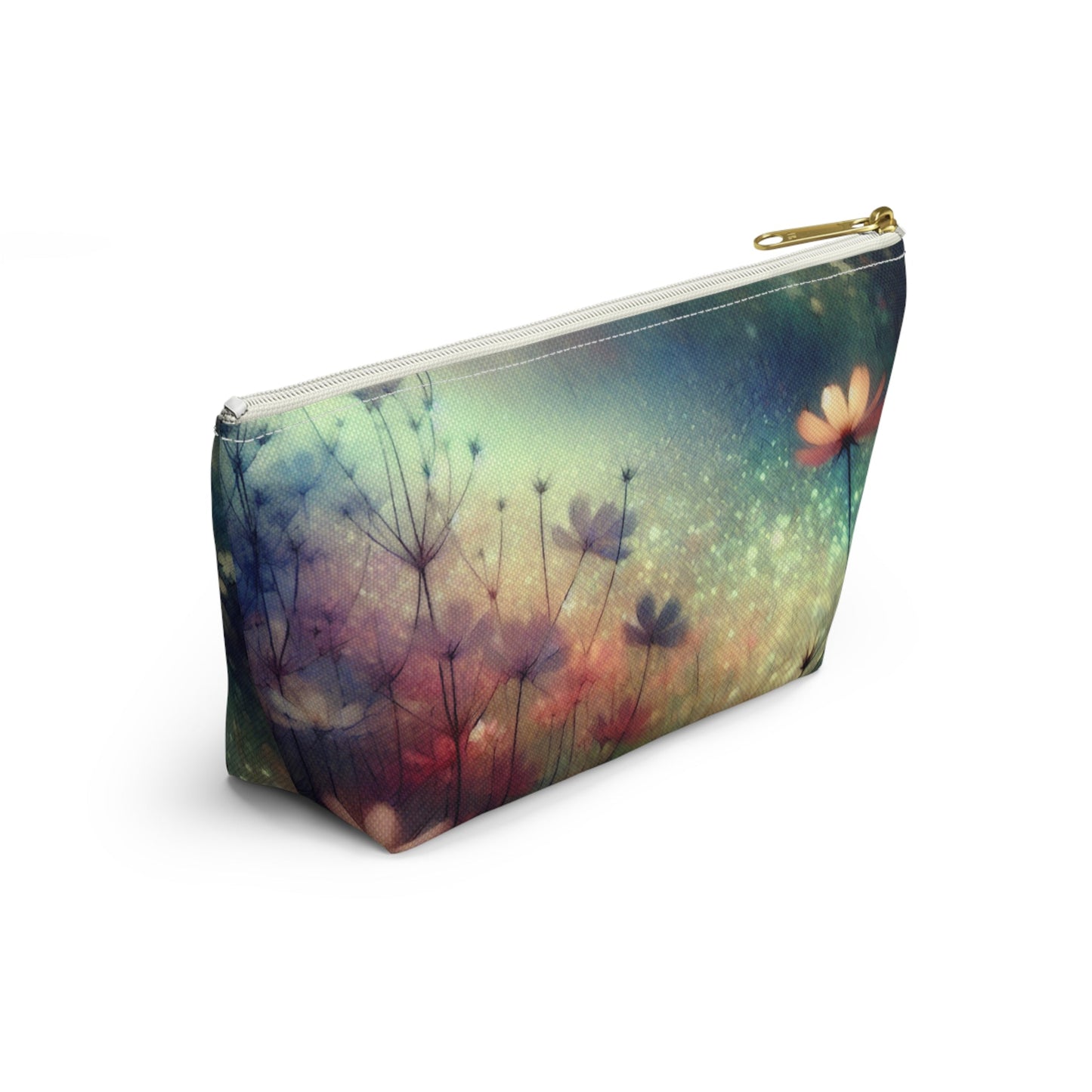 Floral Accessory Pouch - Graceful Design for Everyday Use Grayceful LLC