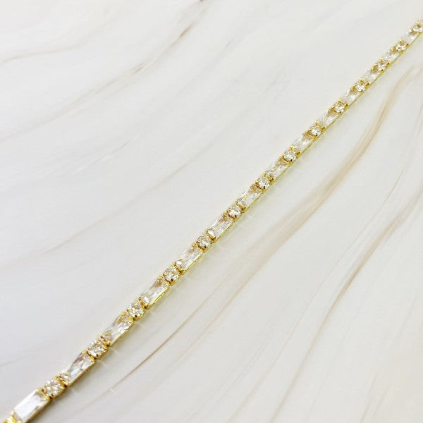 Mixed Shape Sparkle Tennis Necklace Shop Style & More | Fresh Looks, Everyday Deals & Free Shipping