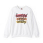 Beautiful Capable Worthy Crewneck Sweatshirt The Devil's Pickle