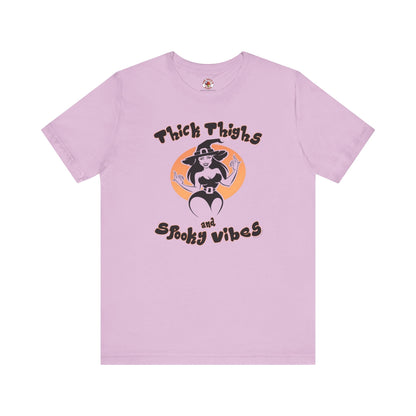 Thick Thighs and Spooky Vibes T-Shirt The Devil's Pickle