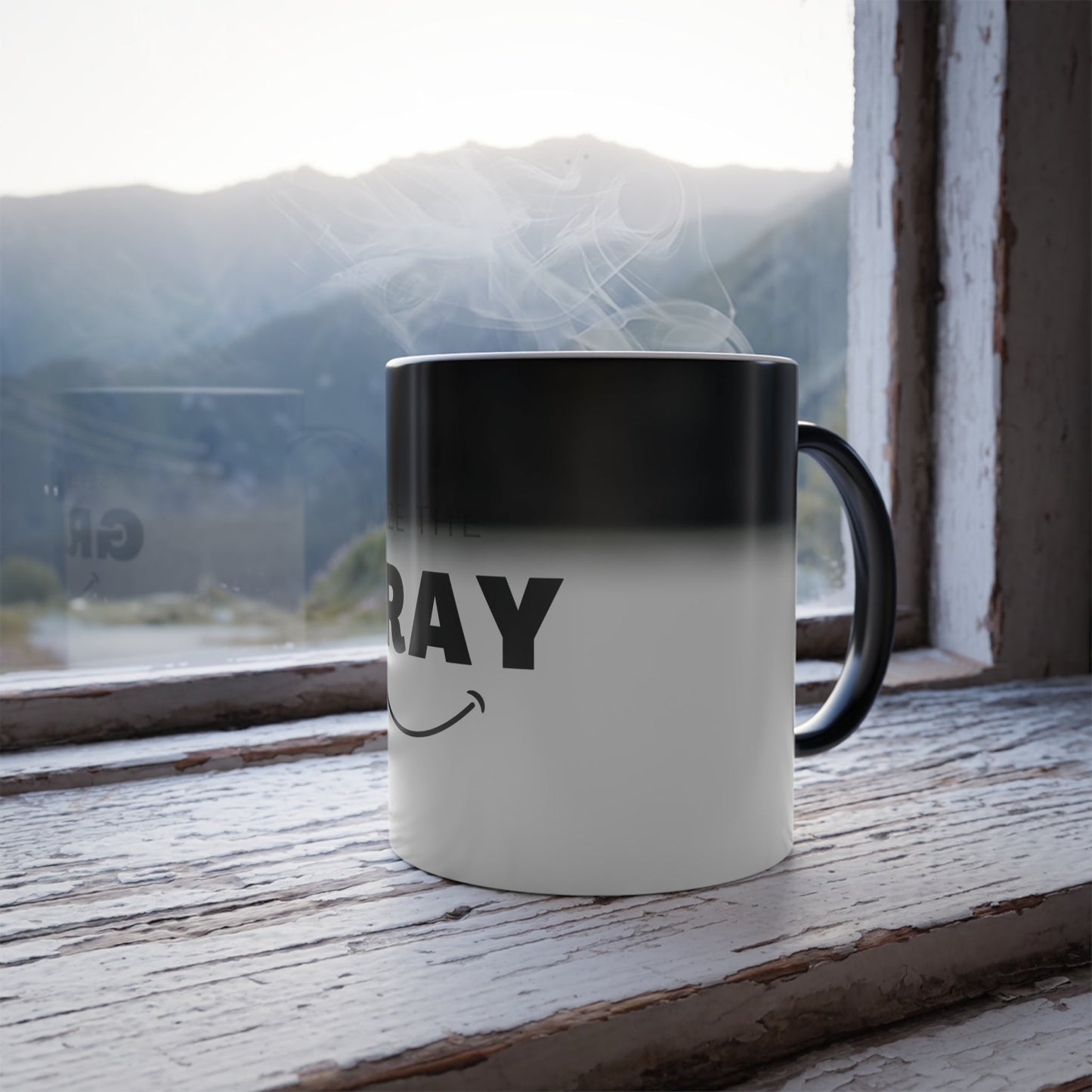 Seize the gray Color Morphing Mug, 11oz Grayceful LLC
