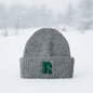 Loose Big-Head Woolen Cap with Letter Design — Oversize Winter Wool Hat FitiqueFit