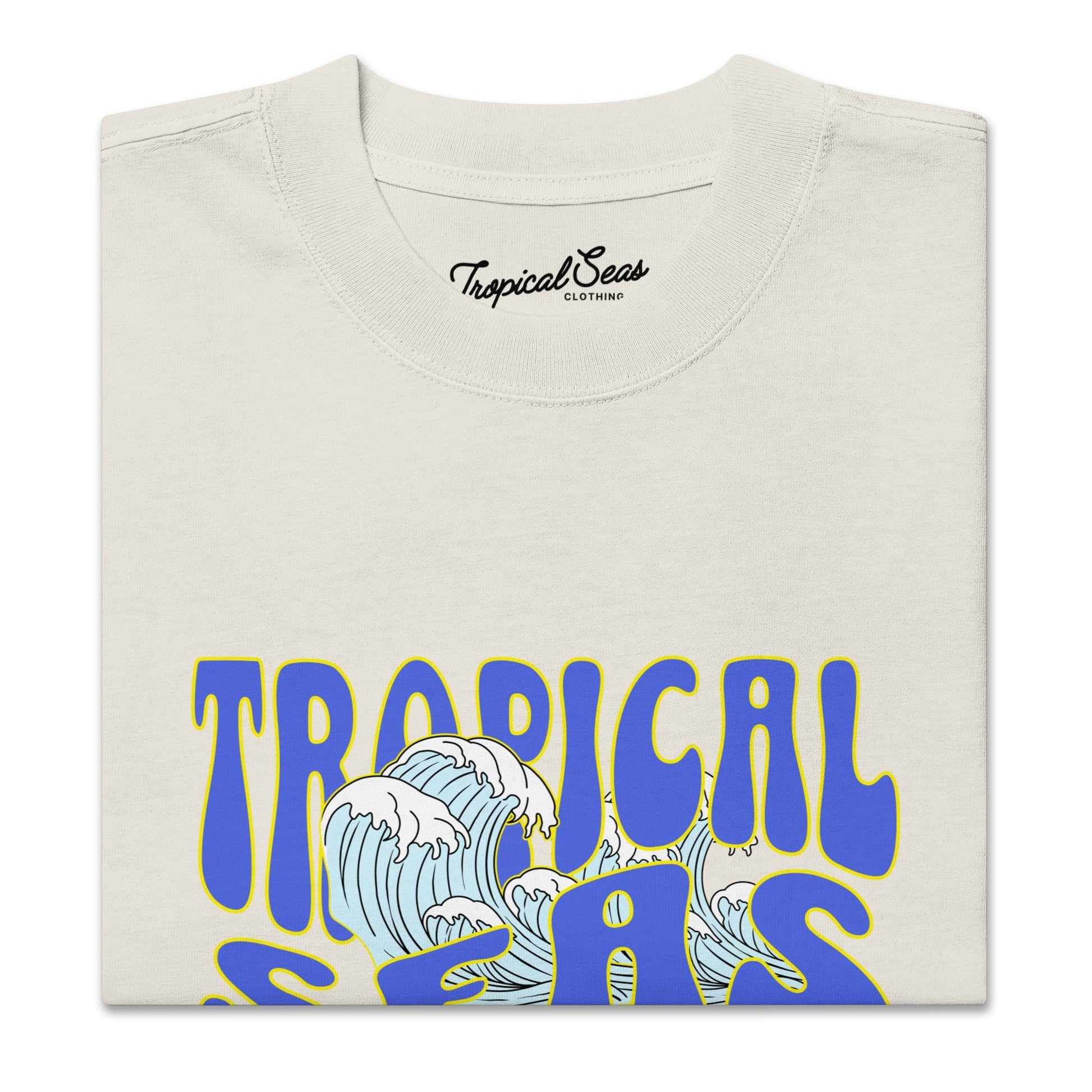 Oversized Wild Tropical Seas faded t-shirt New Era Fashion LLc