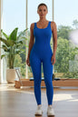 Women’s Ribbed Sleeveless Jumpsuit FitiqueFit