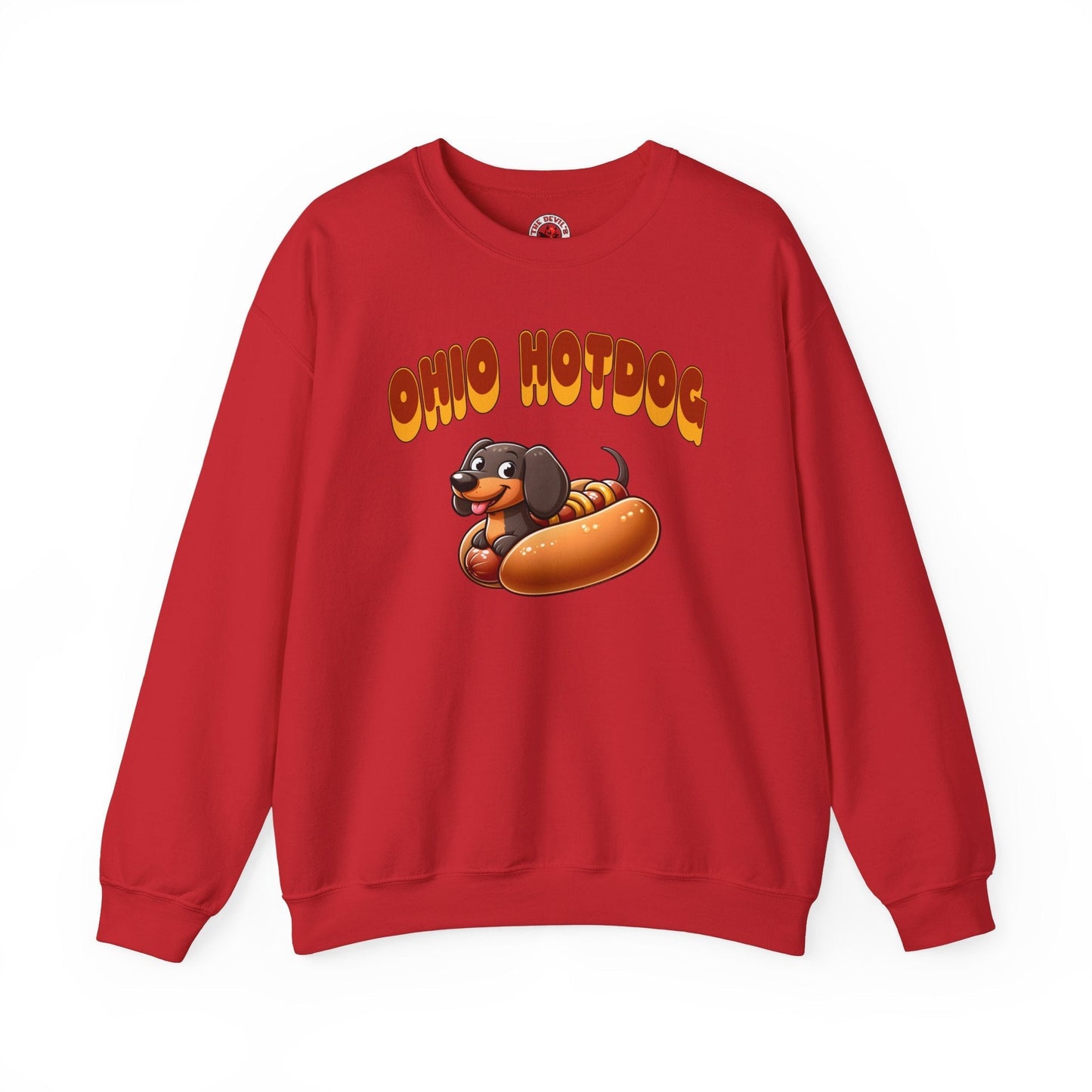 Ohio Hotdog Crewneck Sweatshirt The Devil's Pickle