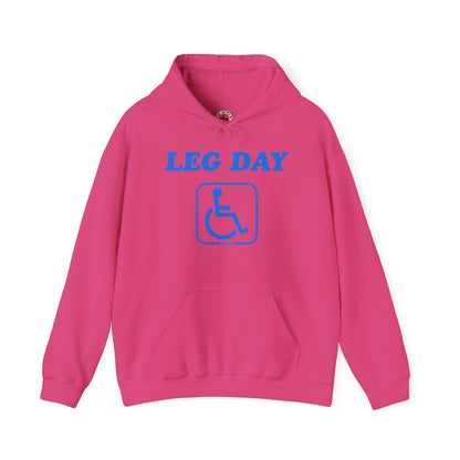 Leg Day Handicap Hooded Sweatshirt The Devil's Pickle