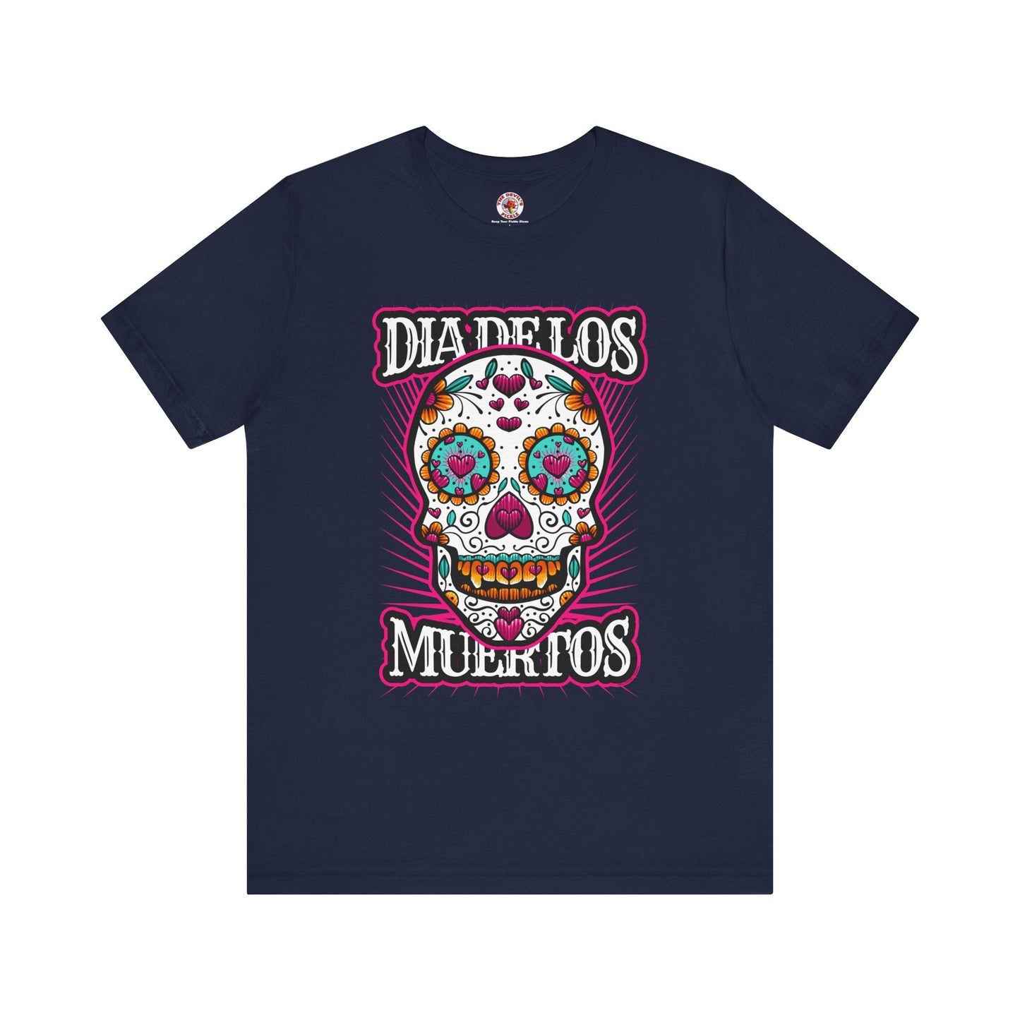 Dia De Los Muertos Skull T-Shirt The Devil's Pickle