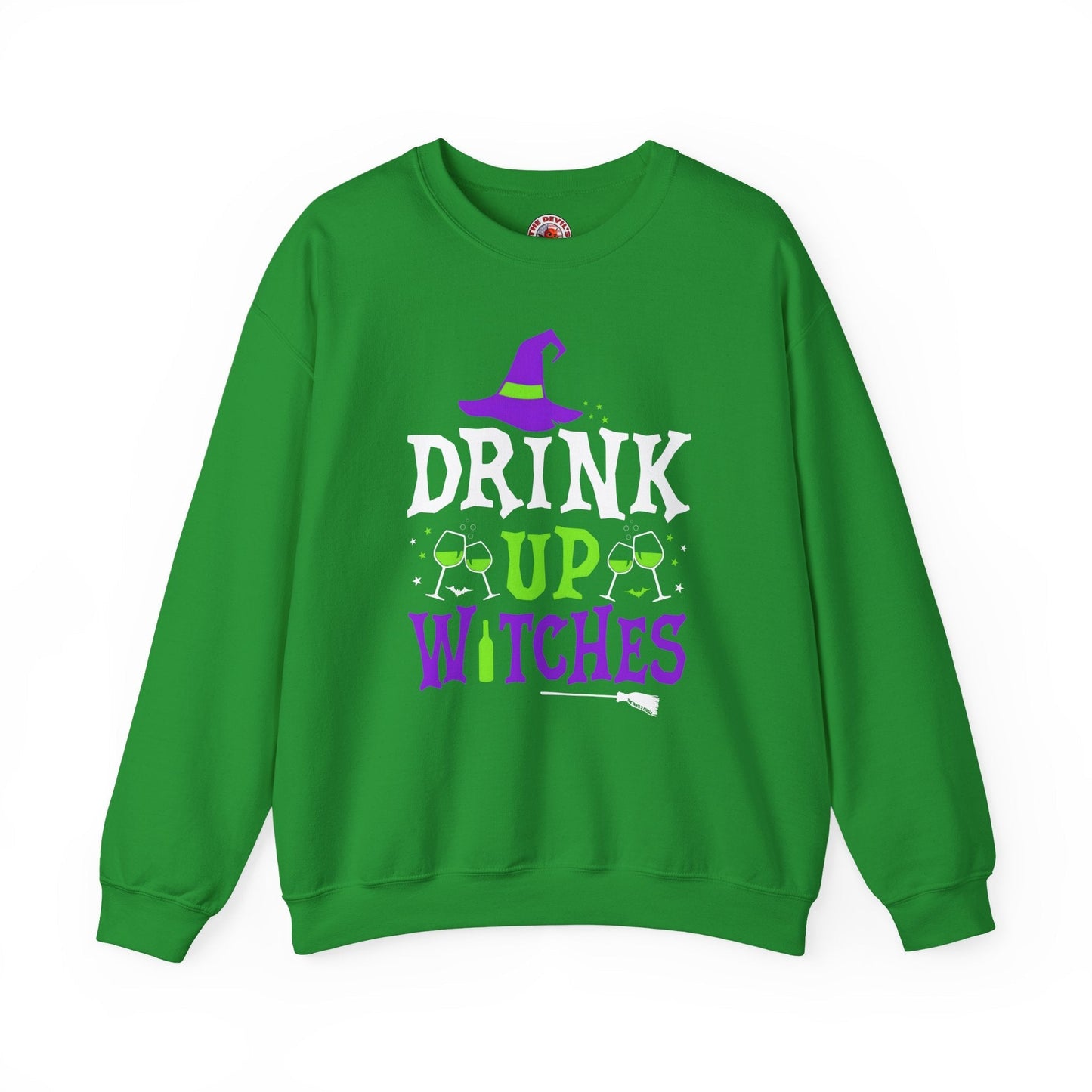 Drink Up Witches Crewneck Sweatshirt The Devil's Pickle