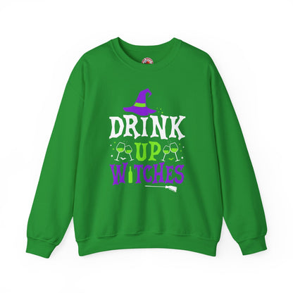 Drink Up Witches Crewneck Sweatshirt The Devil's Pickle