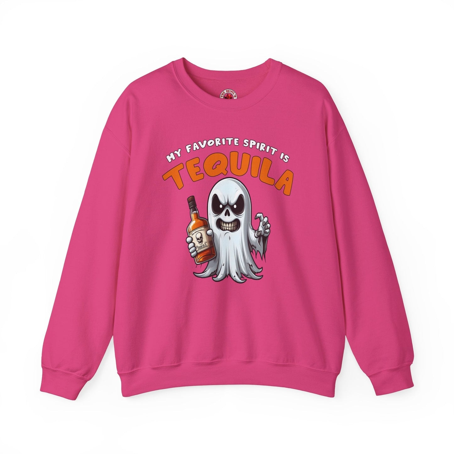 My Favorite Spirit Is Tequila Crewneck Sweatshirt The Devil's Pickle