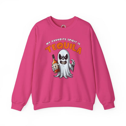 My Favorite Spirit Is Tequila Crewneck Sweatshirt The Devil's Pickle