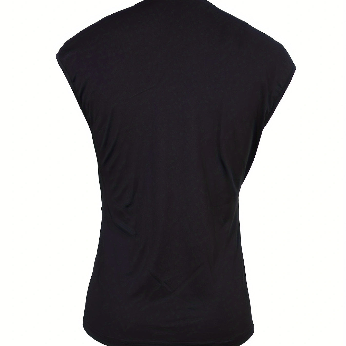 Women's Sleeveless Collar With Unique Design shirt Top FitiqueFit