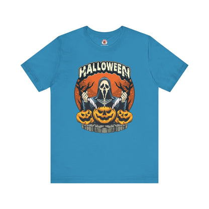 Screamer Killer Ghost Halloween T-Shirt The Devil's Pickle