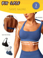 3-Pack Breathable Seamless Yoga Bras for Women FitiqueFit
