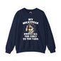 My Milksteak Brings All The Girls To The Yard Crewneck Sweatshirt The Devil's Pickle