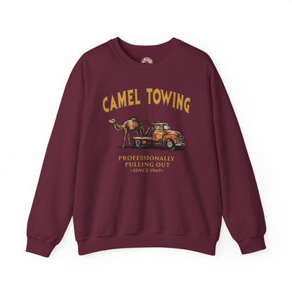 Camel Towing Crewneck Sweatshirt The Devil's Pickle