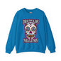 Dia De Los Muertos Skull Crewneck Sweatshirt The Devil's Pickle