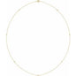 14K Yellow 1/4 CTW Lab-Grown Diamond 7-Station 24" Necklace Ethereal Legacy Boutiques