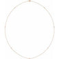 14K Rose 1 3/4 CTW Natural Diamond 7-Station 24" Necklace Ethereal Legacy Boutiques