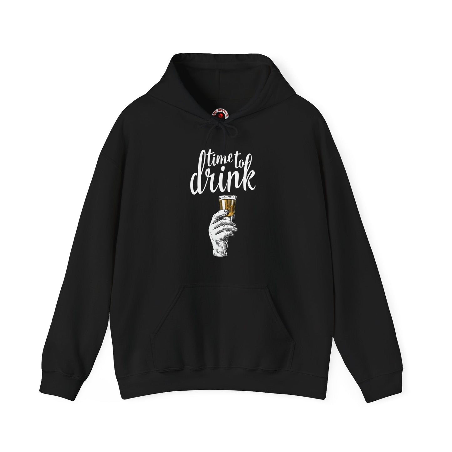Time To Drink Hooded Sweatshirt The Devil's Pickle
