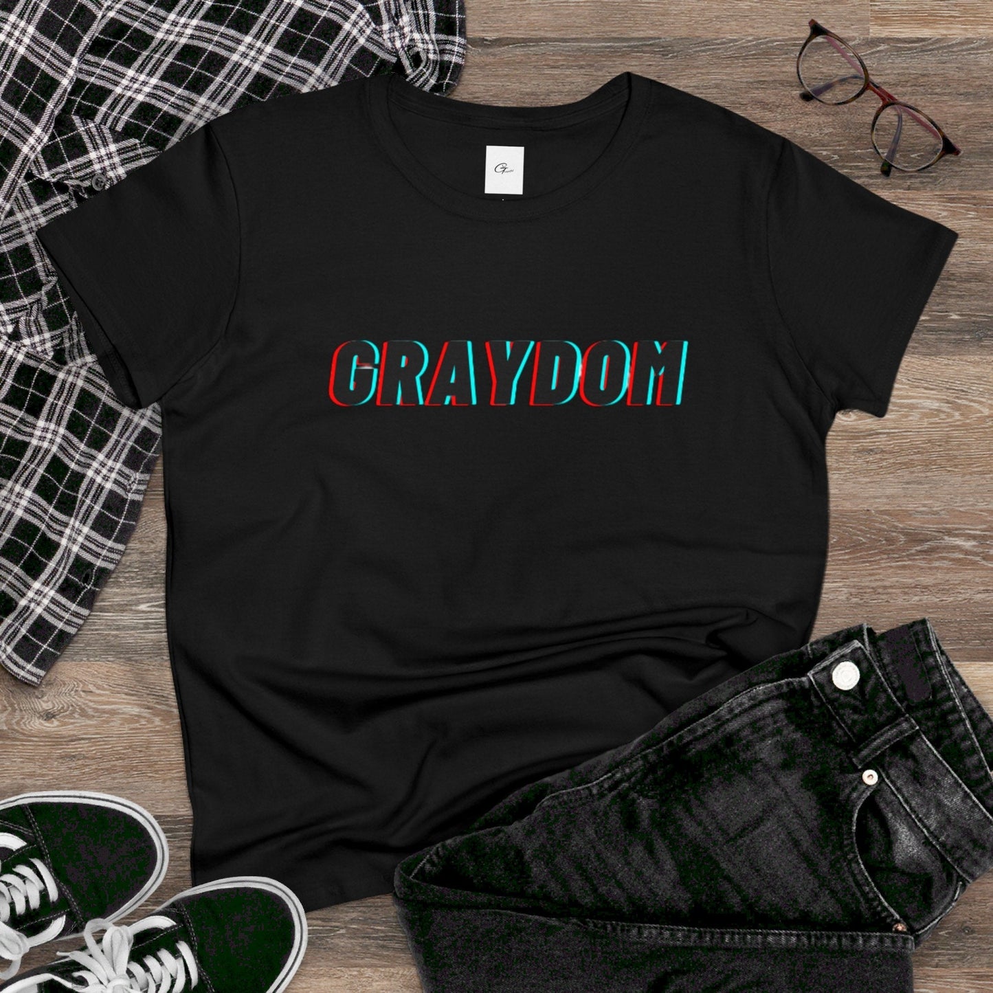 Graydom Women's Midweight Cotton Tee Graydom Grayceful LLC