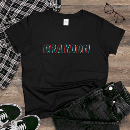 Graydom Women's Midweight Cotton Tee Graydom Grayceful LLC