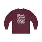 Pour Me Some Whiskey Tell Me I'm Pretty Long Sleeve Tee The Devil's Pickle