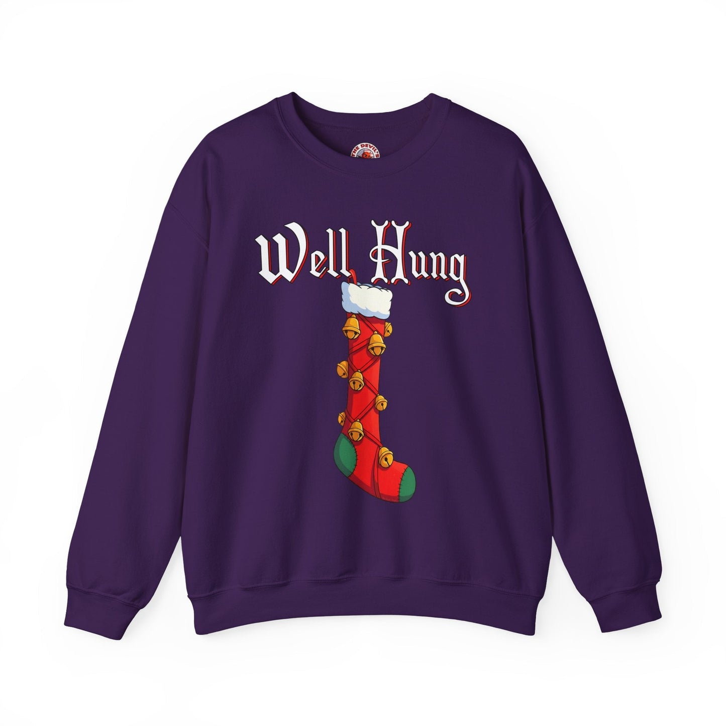 Well Hung Crewneck Sweatshirt The Devil's Pickle