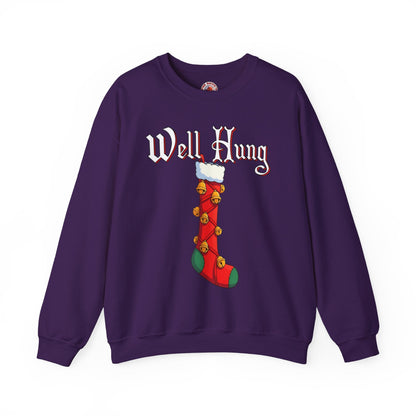 Well Hung Crewneck Sweatshirt The Devil's Pickle