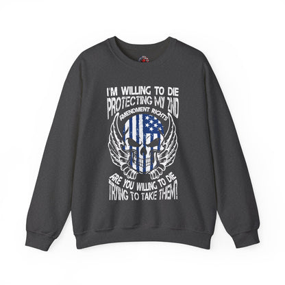 Protecting My 2nd Amendment Rights Crewneck Sweatshirt