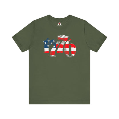1776 American Flag T-Shirt The Devil's Pickle