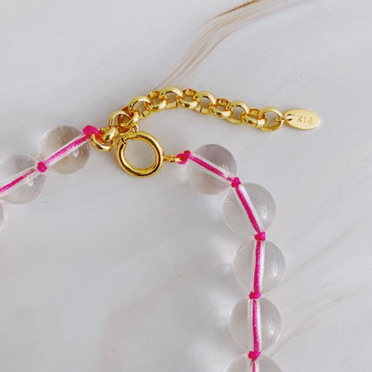 Water Stone Knotted In Color Necklace Shop Style & More | Fresh Looks, Everyday Deals & Free Shipping