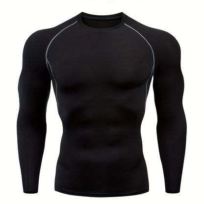 Men'S Quick-Dry Sportswear for Autumn And Winter, Suitable for Basketball, Morning Runs, And High-Elasticity Yoga Training NovaCart