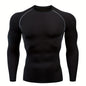 Men'S Quick-Dry Sportswear for Autumn And Winter, Suitable for Basketball, Morning Runs, And High-Elasticity Yoga Training NovaCart