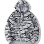 Men's Camouflage Loose Pullover Hooded Fleece Sweatshirt for Autumn And Winter, Hooded, Fleece NovaCart