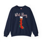 Well Hung Crewneck Sweatshirt The Devil's Pickle