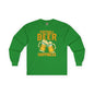 Football Beer and Happiness Long Sleeve Tee The Devil's Pickle
