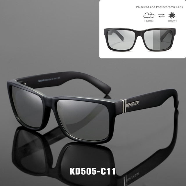 Men's Polarized Sport Sunglasses – UV400 Square Frame FitiqueFit