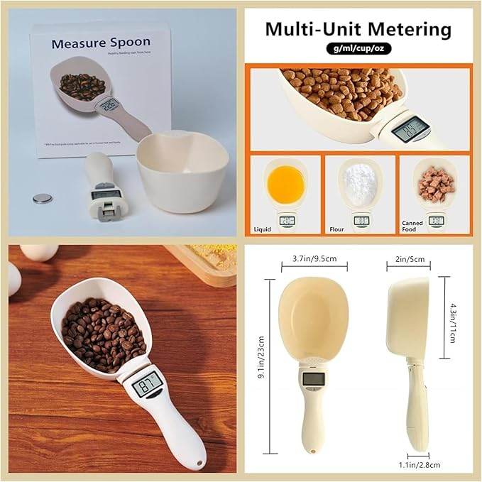 Digital Kitchen Scale – LCD Measuring Spoon SmartPursue™
