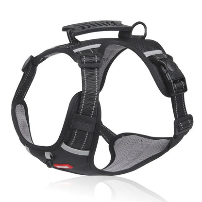 Adjustable No-Pull Pet Harness for Dogs & Cats - Soft Padded Harness with Easy Control Handle for Large Breeds - Prevents Choking and Pulling - Comfortable and Secure Fit - For Dog & Cat Owners - Suitable for Walking, Trainin NovaCart