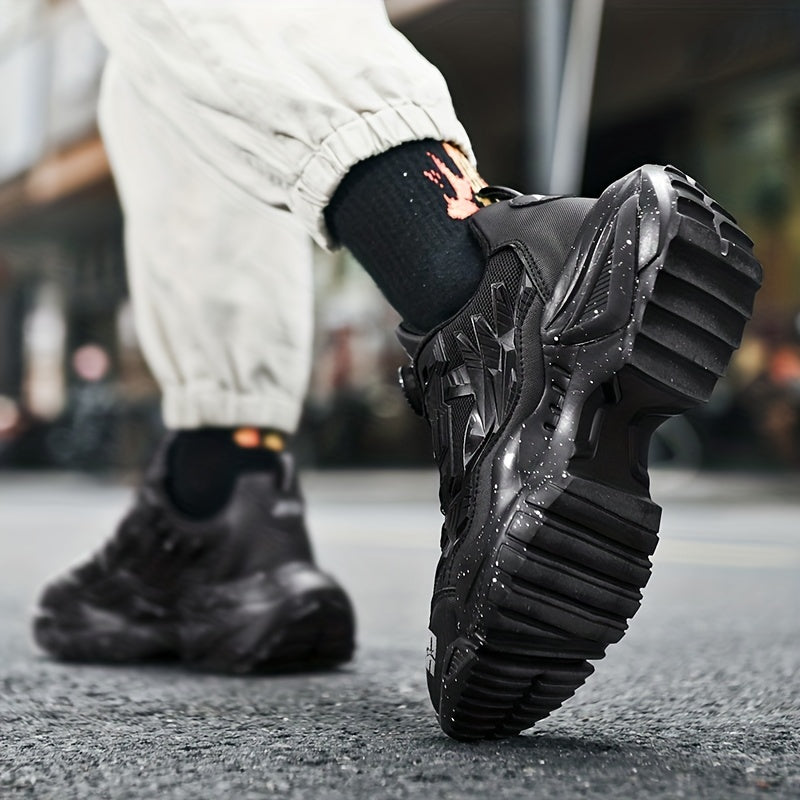 Men'S Breathable Running Shoes - Lightweight Sneakers with Cushioned TPU Sole, Lace-Up Closure, Non-Slip Rubber Outsole - All-Season Gym, Jogging, Gym Footwear, Striped Design, Comfortable Fit, Fitness Enthusiasts NovaCart