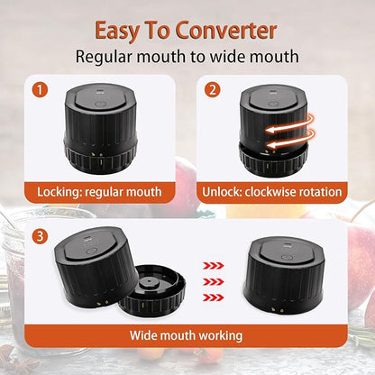 Vacuum Sealing Machine Mason Jar Vacuum Sealer SmartPursue™