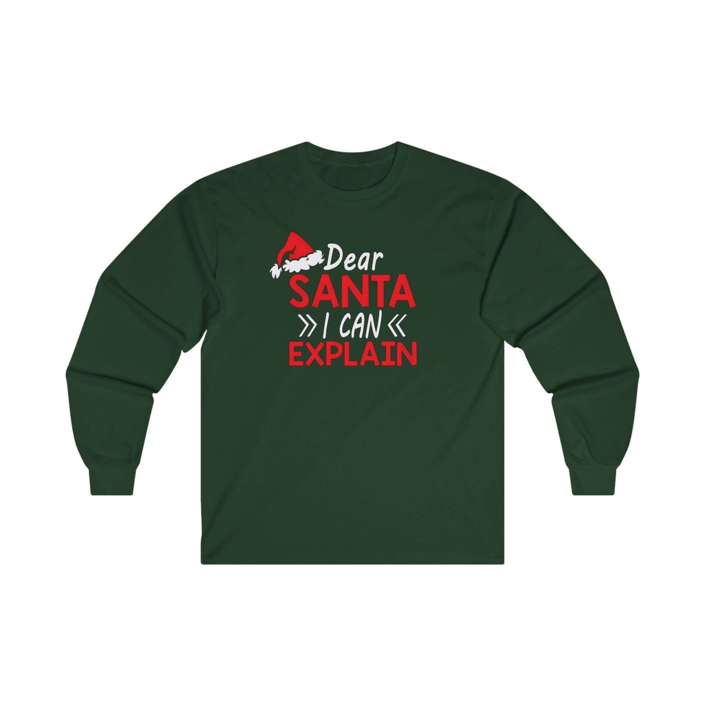 Dear Santa I Can Explain Long Sleeve Tee The Devil's Pickle