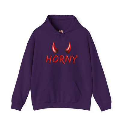 Horny Hooded Sweatshirt The Devil's Pickle