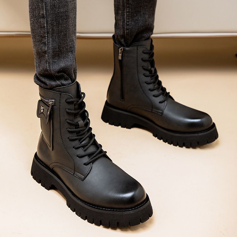 Leather Martin Boots FitiqueFit