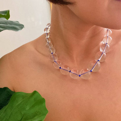 Water Stone Knotted In Color Necklace Shop Style & More | Fresh Looks, Everyday Deals & Free Shipping